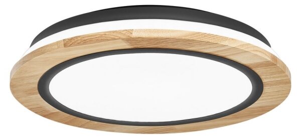 Ledvance - LED Stmívatelné stropní svítidlo SMART+ ORBIS WOOD LED/24W/230V Wi-Fi