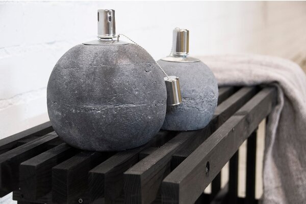 Betonová olejová lampa (výška 20 cm) – Esschert Design