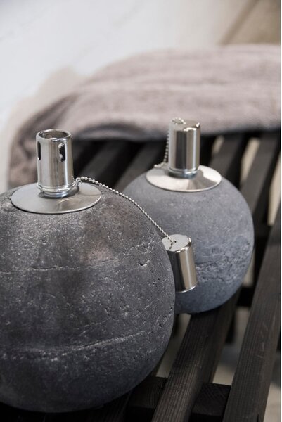 Betonová olejová lampa (výška 20 cm) – Esschert Design