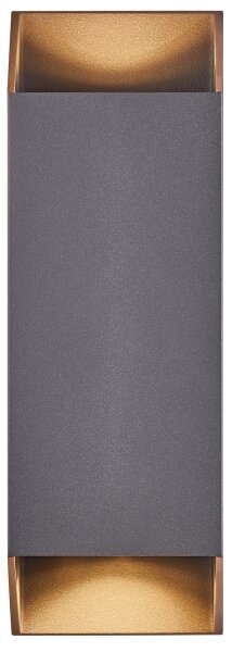 Nordlux - Venkovní nástěnné svítidlo NICO 2xGU10/35W/230V IP54 antracit