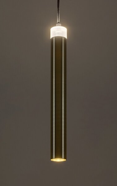 Rabalux 72238 - LED Lustr na lanku THELMA LED/10W/230V 4000K černá/zlatá