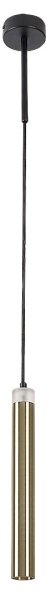 Rabalux 72238 - LED Lustr na lanku THELMA LED/10W/230V 4000K černá/zlatá