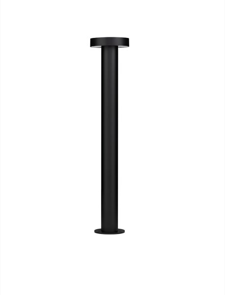 Vonkajšia stojaca lampa Gong antracitová 12 W – Šedá (9923444)