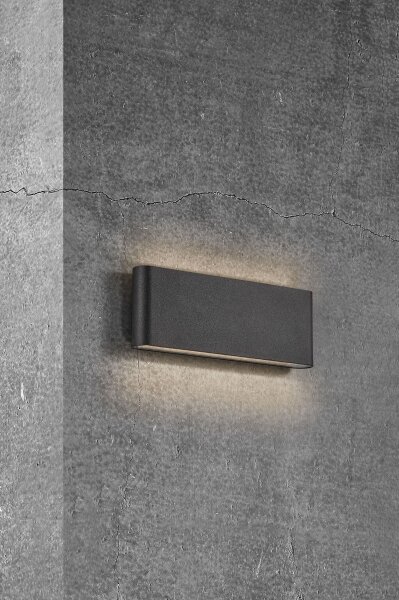 Nordlux - LED Venkovní nástěnné svítidlo KINVER LED/10W/230V IP54 černá