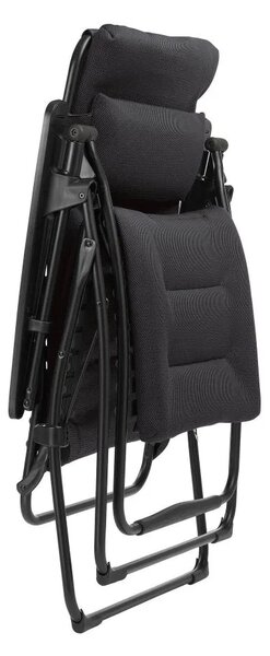Zvýhodněná sada 2 Relaxační křeslo FUTURA AirComfort černá Acier 2x XL