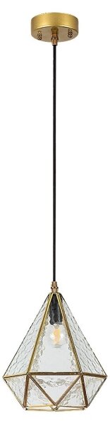 Rabalux 72245 - Lustr na lanku NORAH 1xE14/40W/230V zlatá