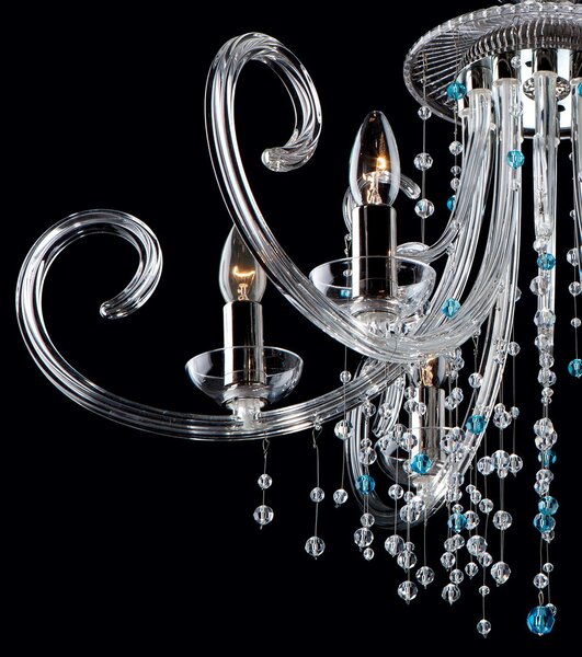 Designový lustr EL439609-3, Varianta Zlatý