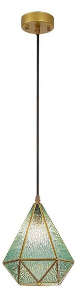 Rabalux 72244 - Lustr na lanku NORAH 1xE14/40W/230V modrá/zlatá