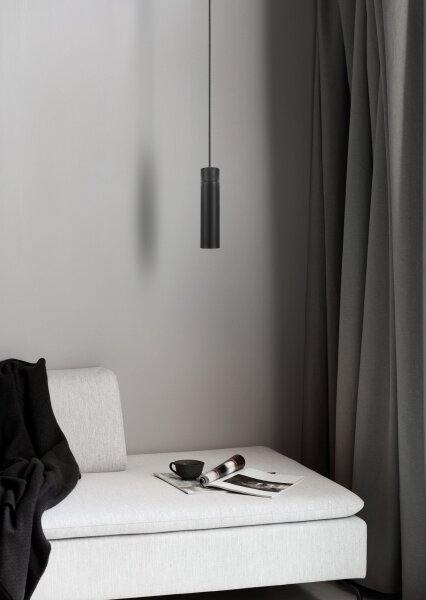 Nordlux - Lustr na lanku TILO 1xGU10/15W/230V černá