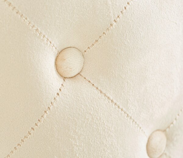 TABURET, dřevo, kov, textil, 37,5/40/37,5 cm Xora - Taburety, Online Only