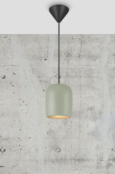 Nordlux - Lustr na lanku NOTTI 1xE27/25W/230V zelená