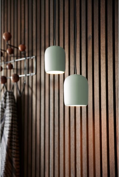 Nordlux - Lustr na lanku NOTTI 1xE27/25W/230V zelená