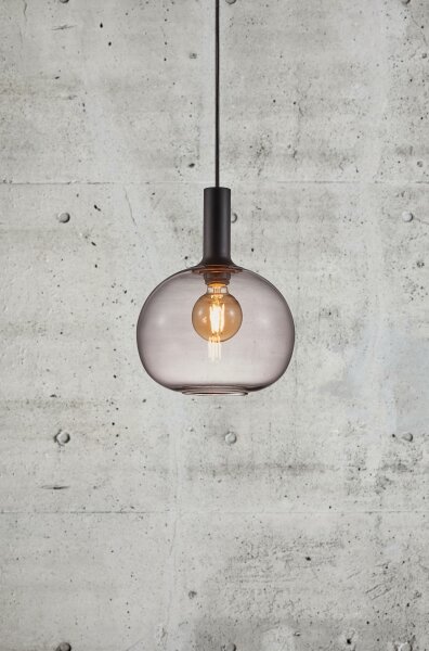 Nordlux - Lustr na lanku ALTON 1xE27/60W/230V černá