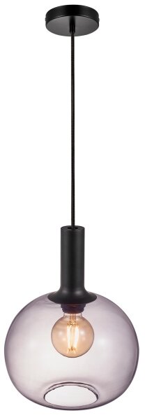 Nordlux - Lustr na lanku ALTON 1xE27/60W/230V černá