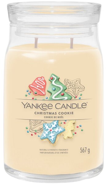 Velká vonná svíčka Yankee Candle Christmas Cookie Signature