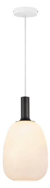 Nordlux - Lustr na lanku ALTON 1xE27/60W/230V bílá/černá/mosaz
