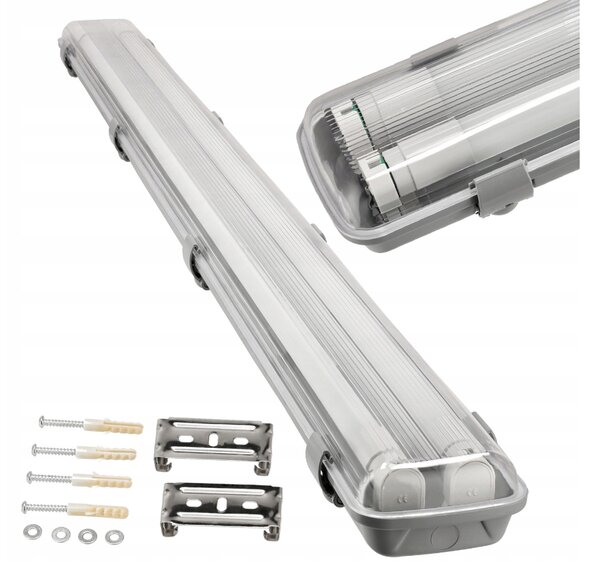 BERGE LED hermetické svítidlo IP65 - 120 cm pro dílnu