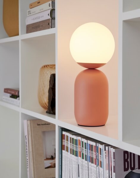 Nordlux - Stolní lampa NOTTI 1xE14/25W/230V hnědá