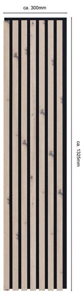 AKUSTICKÝ PANEL 30,5/132,5/1,8 cm Xora, Online Only