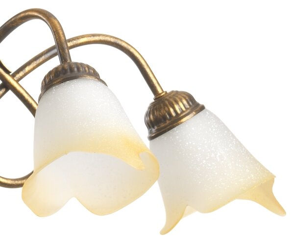 ONLI - Lustr na řetězu DOPPIO GIRO 5xE14/6W/230V bronzová