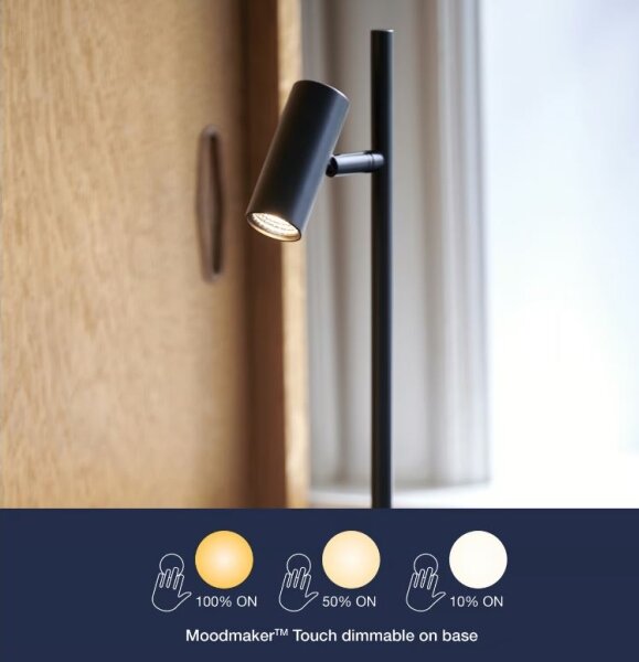 Nordlux - LED Stmívatelná stolní lampa OMARI LED/3,2W/230V černá