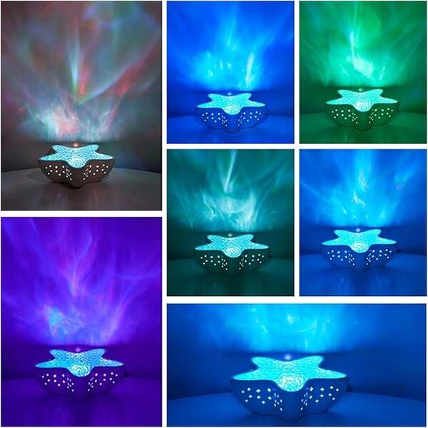 Starlume™ Led Projektor Hvězdic S Dálkovým Ovládáním