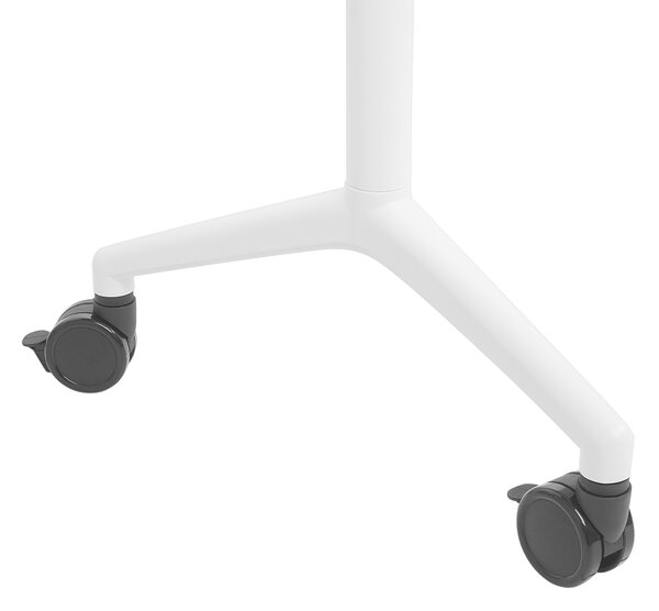 Skládací psací stůl BENDI Bílá 180 cm 60 cm s koly
