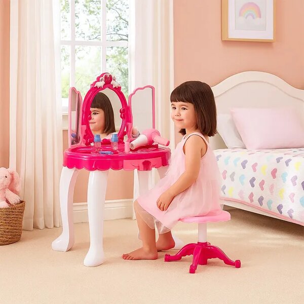 Playglam™ Dívčí Mini Toaletní Stolek Na Převlékání