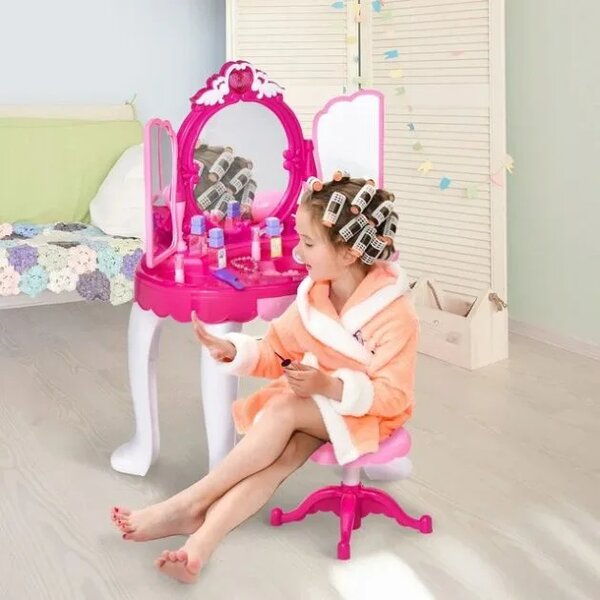 Playglam™ Dívčí Mini Toaletní Stolek Na Převlékání