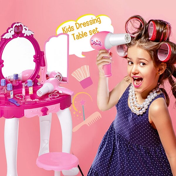 Playglam™ Dívčí Mini Toaletní Stolek Na Převlékání