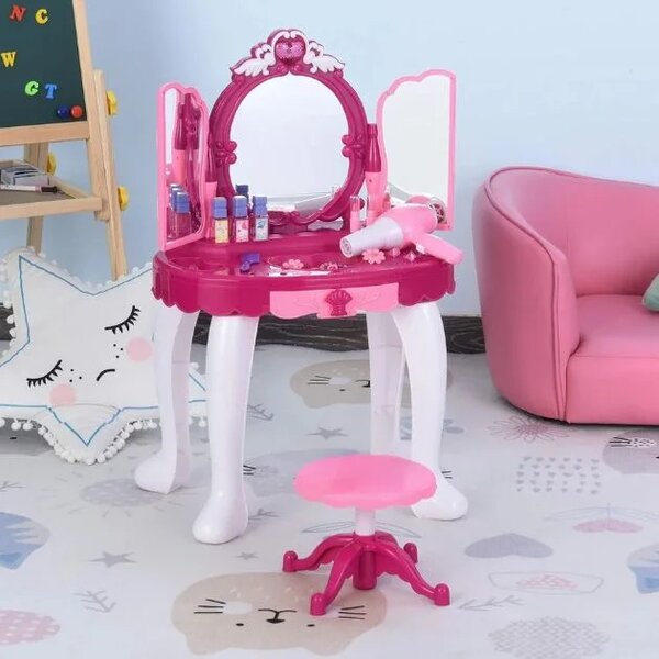 Playglam™ Dívčí Mini Toaletní Stolek Na Převlékání