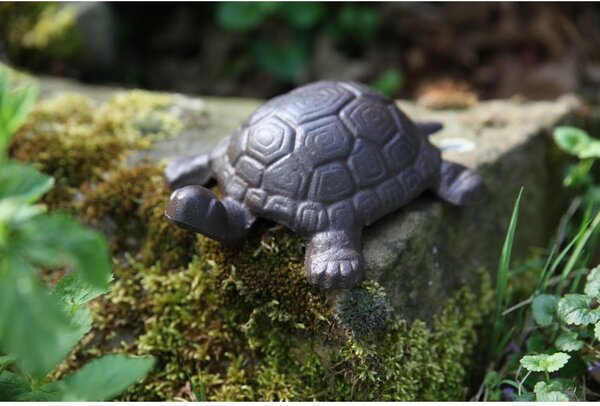 Kovová zahradní soška Turtle – Esschert Design