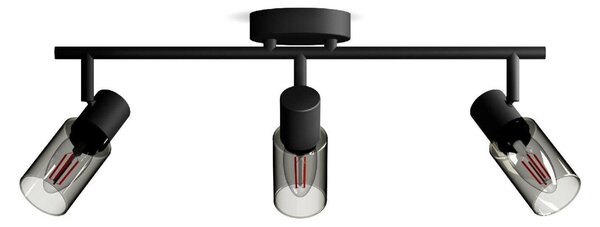 Philips Palms bodové svítidlo 3x E14 25W bez zdroje 48,5cm IP20, černé
