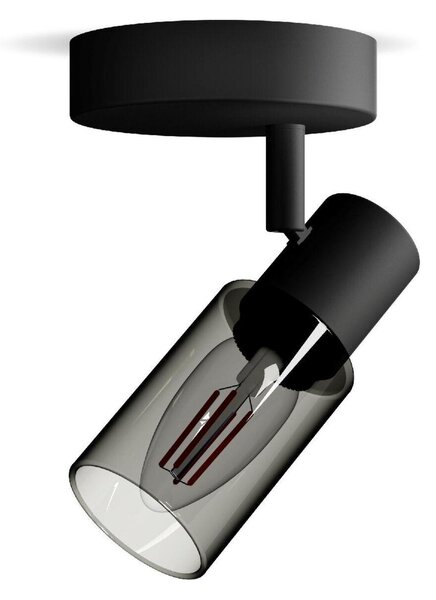 Philips Palms bodové svítidlo 1x E14 25W bez zdroje 13cm IP20, černé