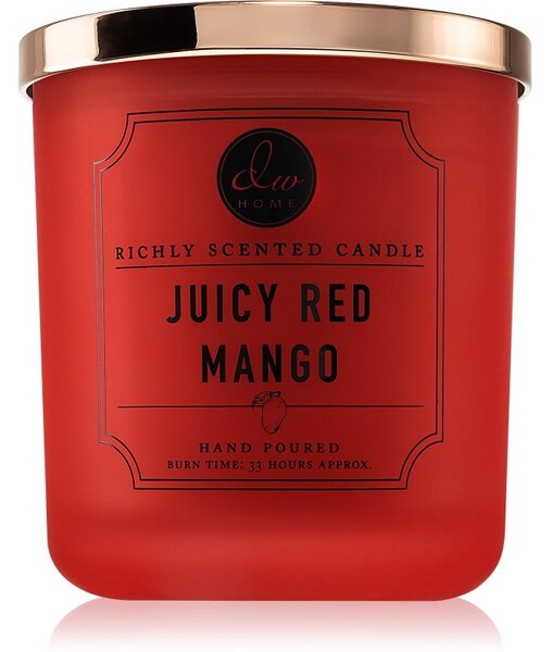 DW Home Signature Juicy Red Mango vonná svíčka 264 g