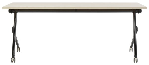 Skládací psací stůl BENDI Světle hnědá 180 cm 60 cm s koly