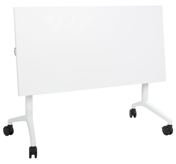 Skládací psací stůl CAVI Bílá 120 cm 60 cm s koly