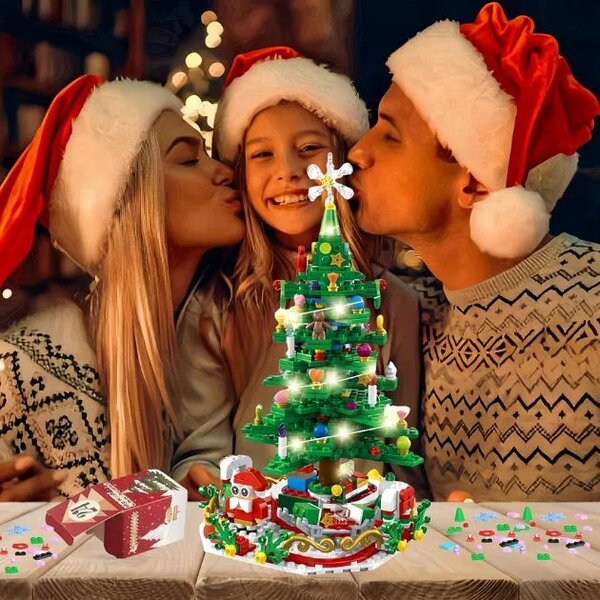 Merryglow™ Adventní Kalendář – Sada Pro Sestavení Led Vánočního Stromečku