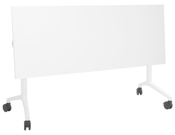 Skládací psací stůl CAVI Bílá 160 cm 60 cm s koly