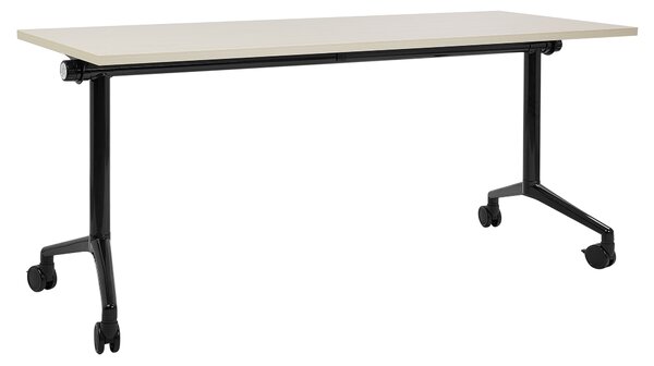 Skládací psací stůl CAVI Světle hnědá 160 cm 60 cm s koly
