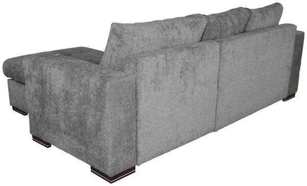 ROHOVÁ SEDAČKA, textil, šedá Carryhome - Sedací soupravy