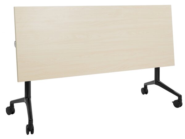 Skládací psací stůl CAVI Světle hnědá 160 cm 60 cm s koly