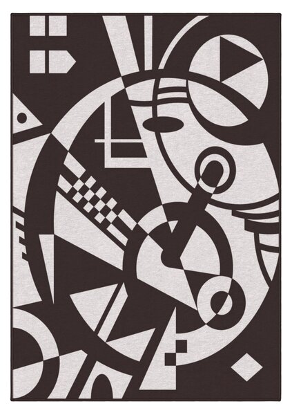 GDmats koberce Designový kusový koberec Geometry od Jindřicha Lípy - 120x170 cm