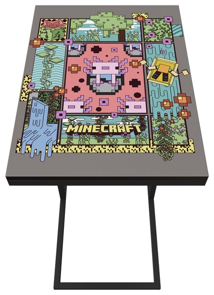 ODKLÁDACÍ STOLEK, černá Minecraft - Odkládací stolky