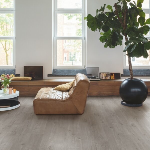 Quick-Step Alpha Vinyl Bloom Dub bavlna útulný šedý AVMPU40202 1,873 m2