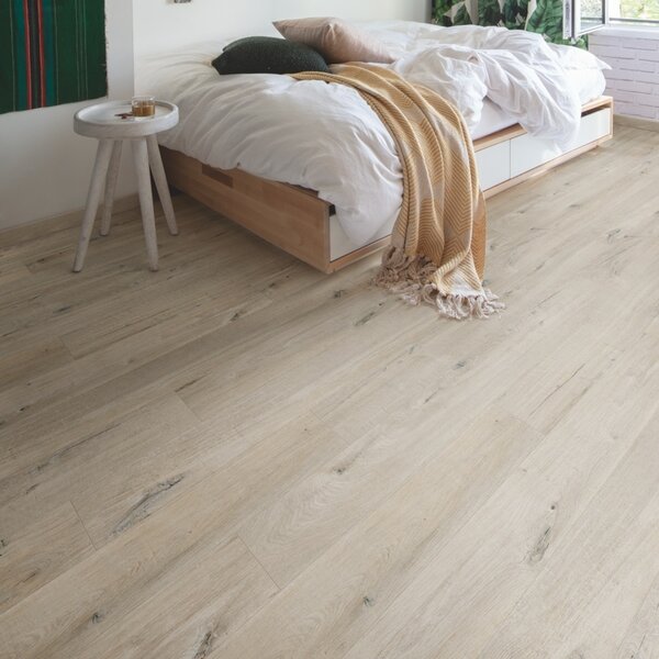 Quick-Step Alpha Vinyl Bloom Dub bavlna bílý AVMPU40200 1,873 m2