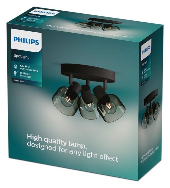 Philips - Bodové svítidlo SLEET 3xE14/25W/230V