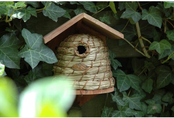 Dřevěná/z rákosu ptačí budka Hive – Esschert Design