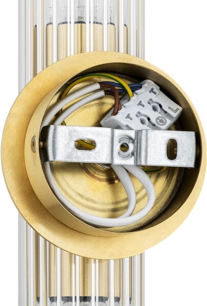 Argon 7203 - Nástěnné svítidlo HAMPTON 2xE14/7W/230V zlatá