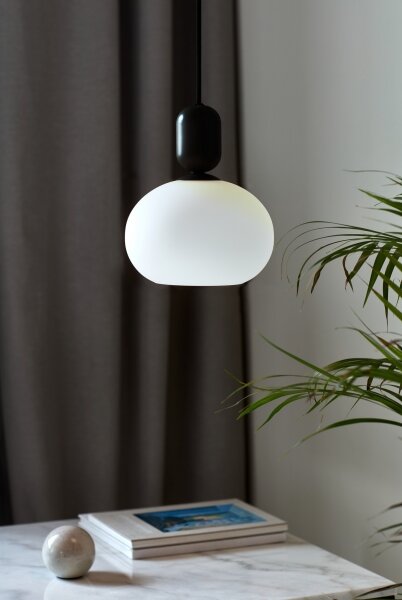 Nordlux - Lustr na lanku NOTTI 1xE27/40W/230V černá